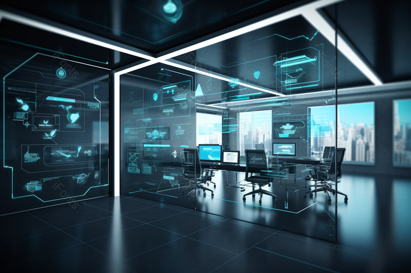 科技感物联网数据库创意合成未来科技风,高清,摄影图,摄影图片,图片大全,摄影图免费下载